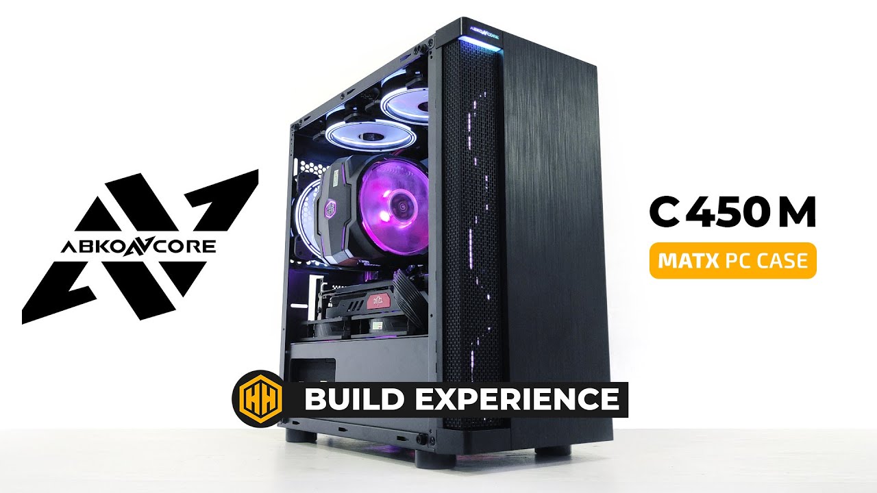 ABKONCORE C450M | MATX PC Case | Building Experience