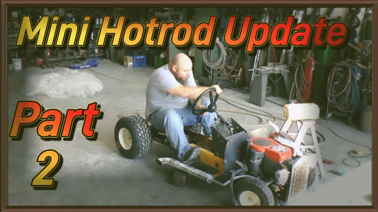 Обновление 2 по сборке газонокосилки Hotrod