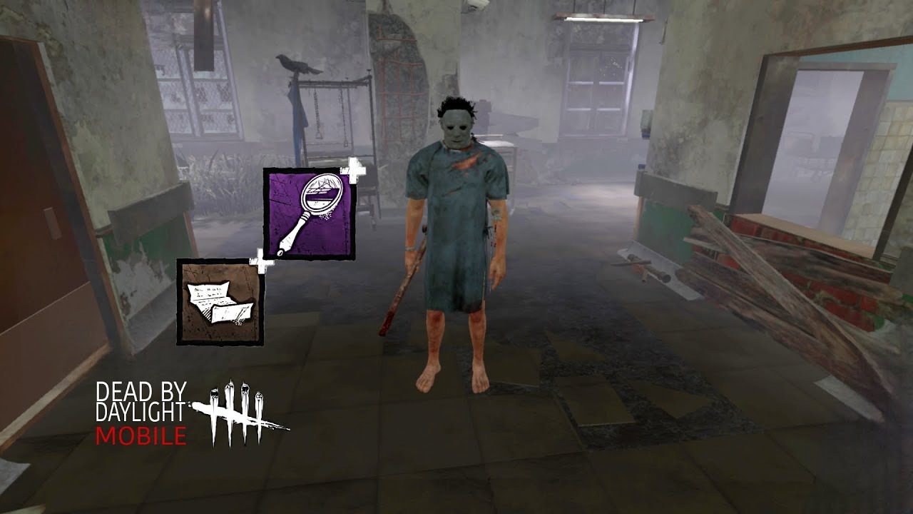 JUMPSCARE Myers Gameplay! - Dead By Daylight Mobile