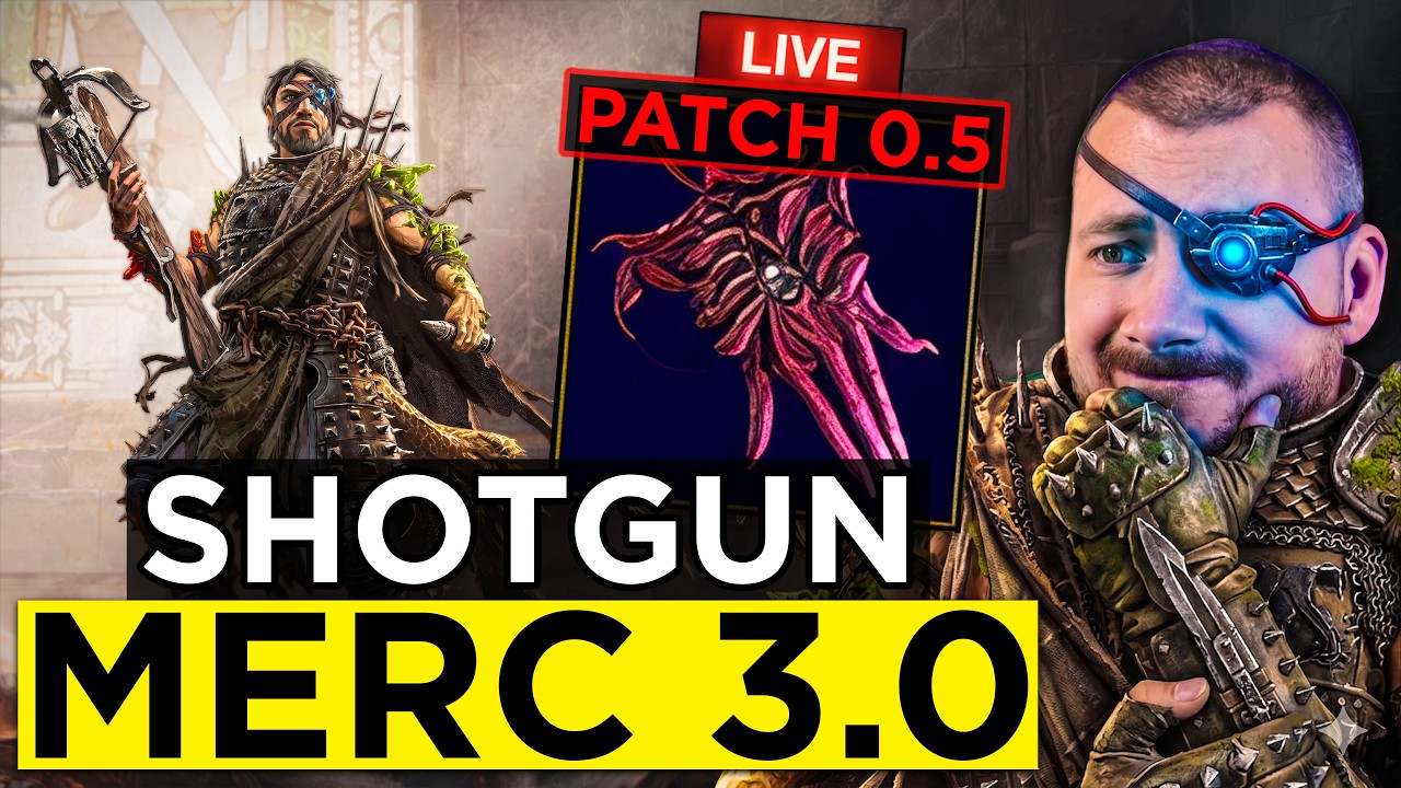 Shotgun Cluster Grenade Mercenary Build - POE 2 0.5 Return of the Ancients