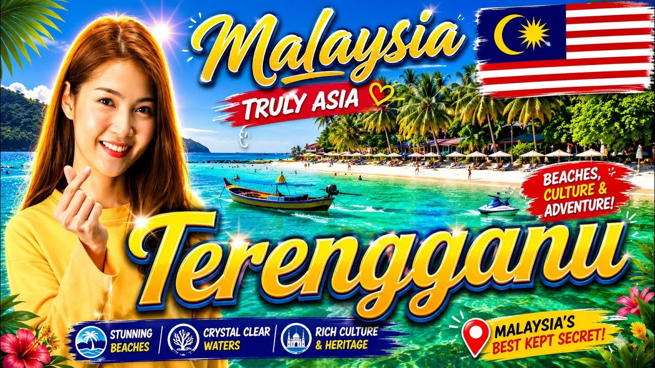 Топ-10 мест для посещения в штате Теренггану, Малайзия 🇲🇾