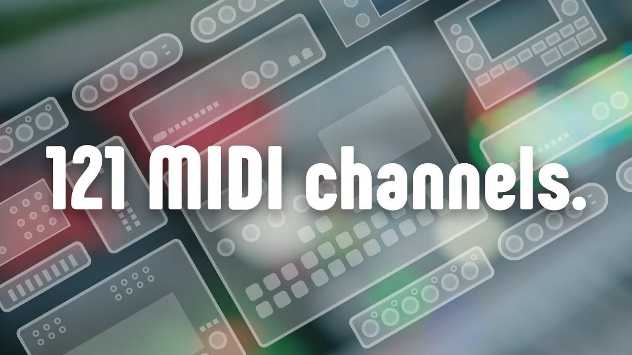 My Studio MIDI routing. How to wrangle 121 MIDI channels