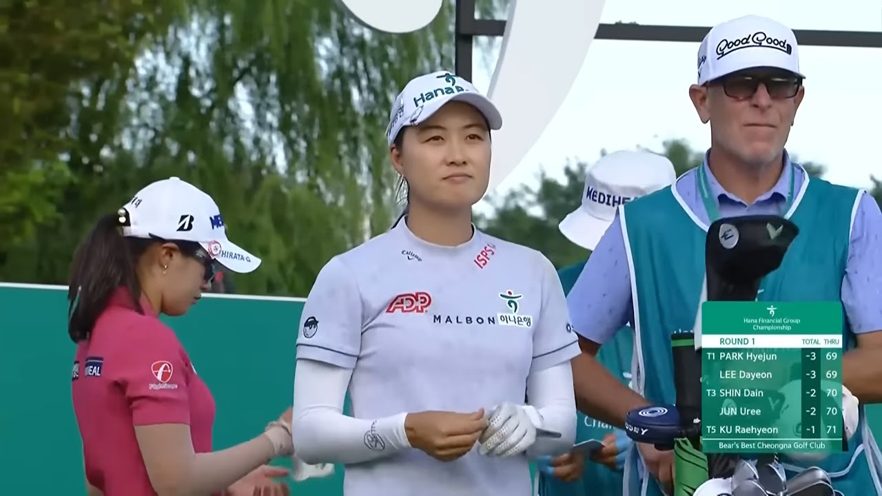 2025 KLPGA Hana Financial Group Championship_R1_Minjee Lee & Lydia Ko