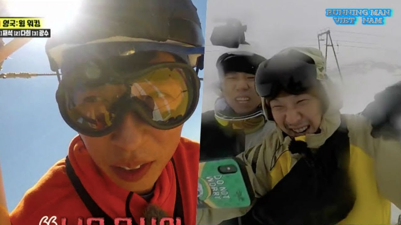 Running Man Ep 407 : C&aacute;c Th&agrave;nh Vi&ecirc;n Gặp Kh&oacute; Khăn Khi Thời Tiết Kh&ocirc;ng Ủng Hộ