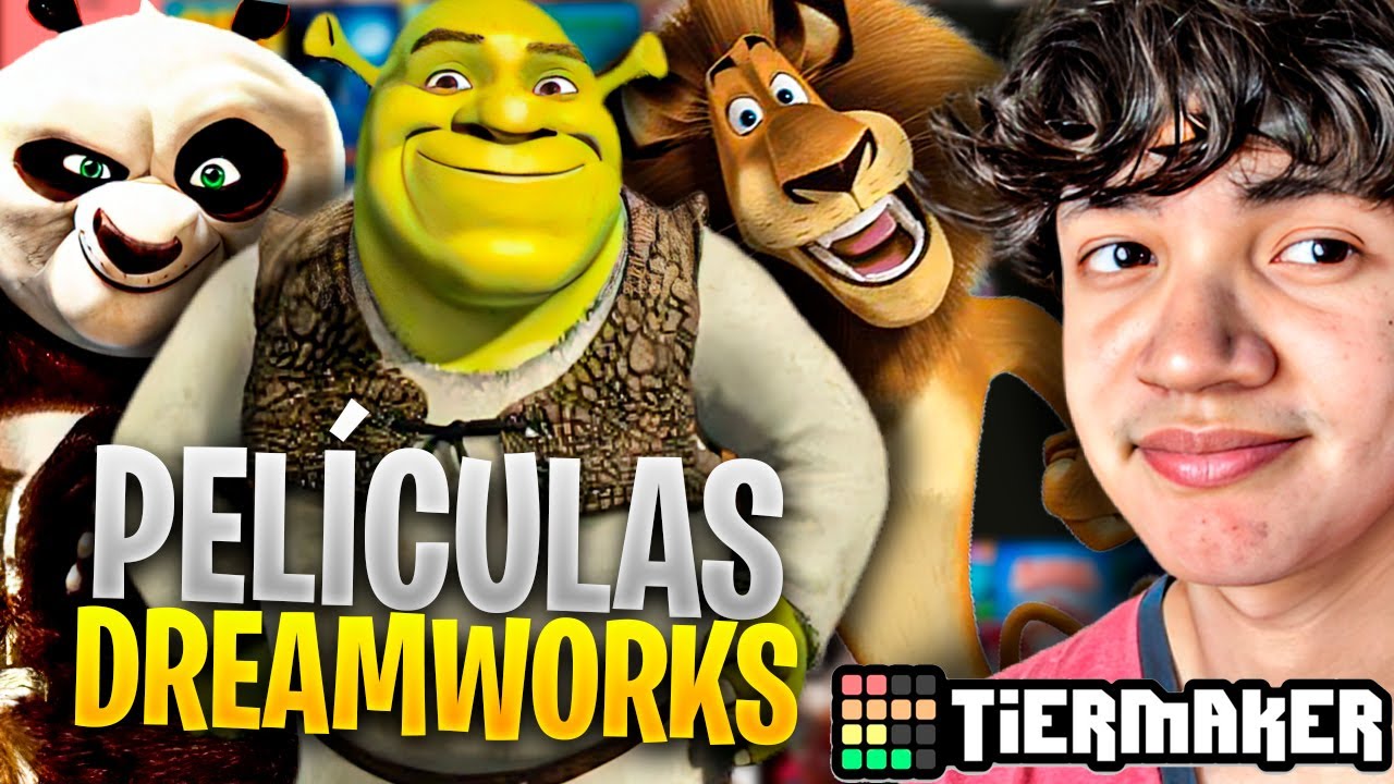 TIER LIST PELICULAS DE DREAMWORKS