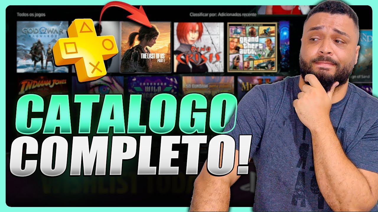 TODOS Os JOGOS Da PLAYSTATION PLUS EXTRA e DELUXE | Conferindo CATALOGO COMPLETO PS PLUS #1