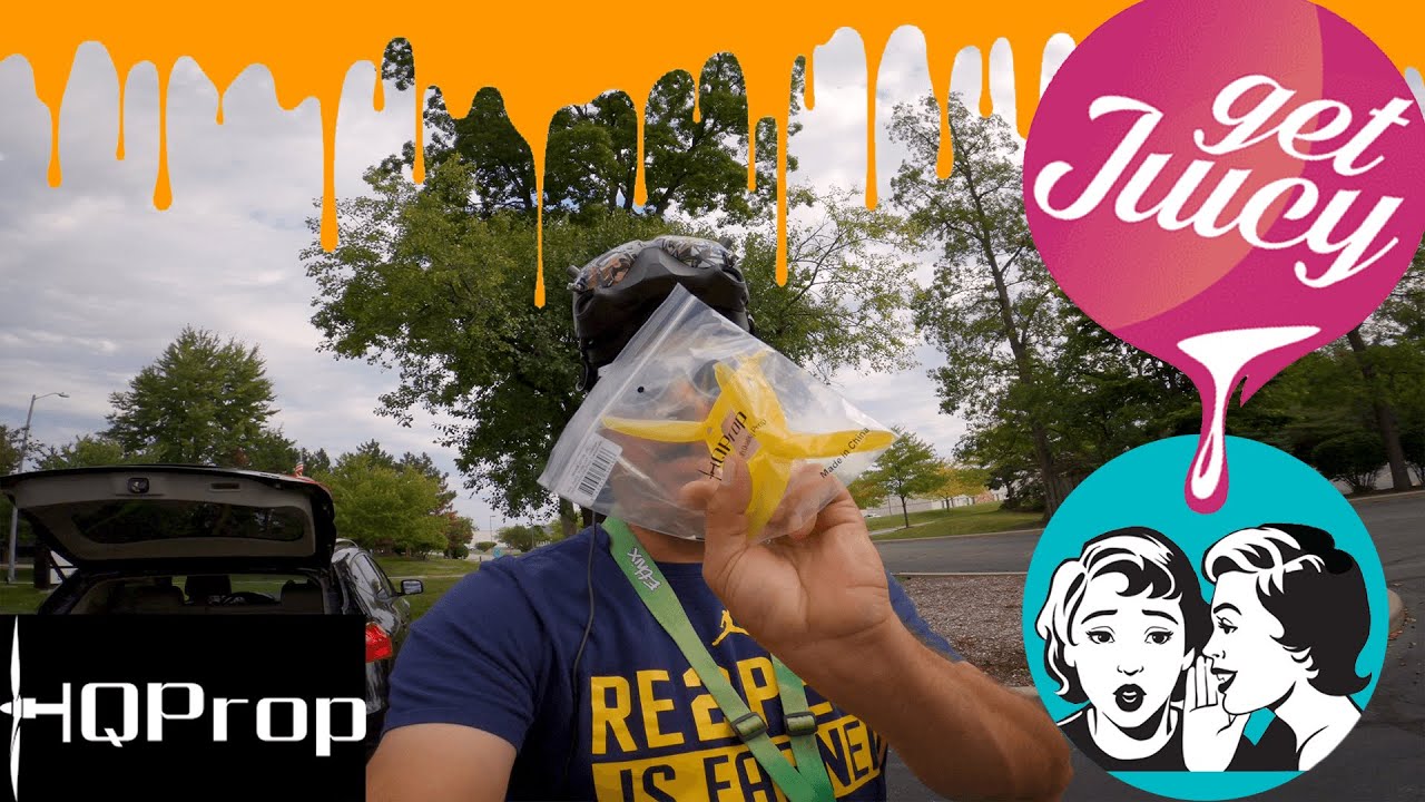 HQ Juicy J37 Props / How Juicy Are They ? / #drones #fpvfreestyle 🍊🧃🔴