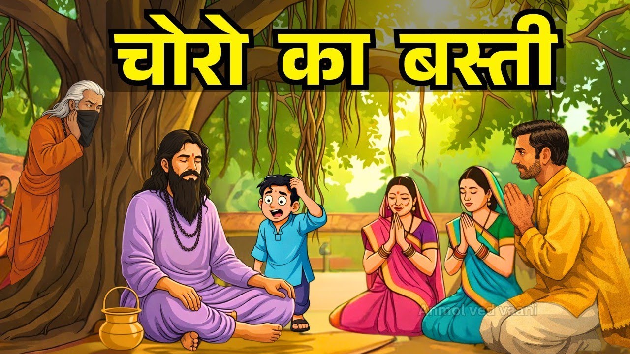 चोरों की बस्ती  | धार्मिक कहानी | Gyanvardhak kahani | ज्ञानवर्धक | dharmik kahani