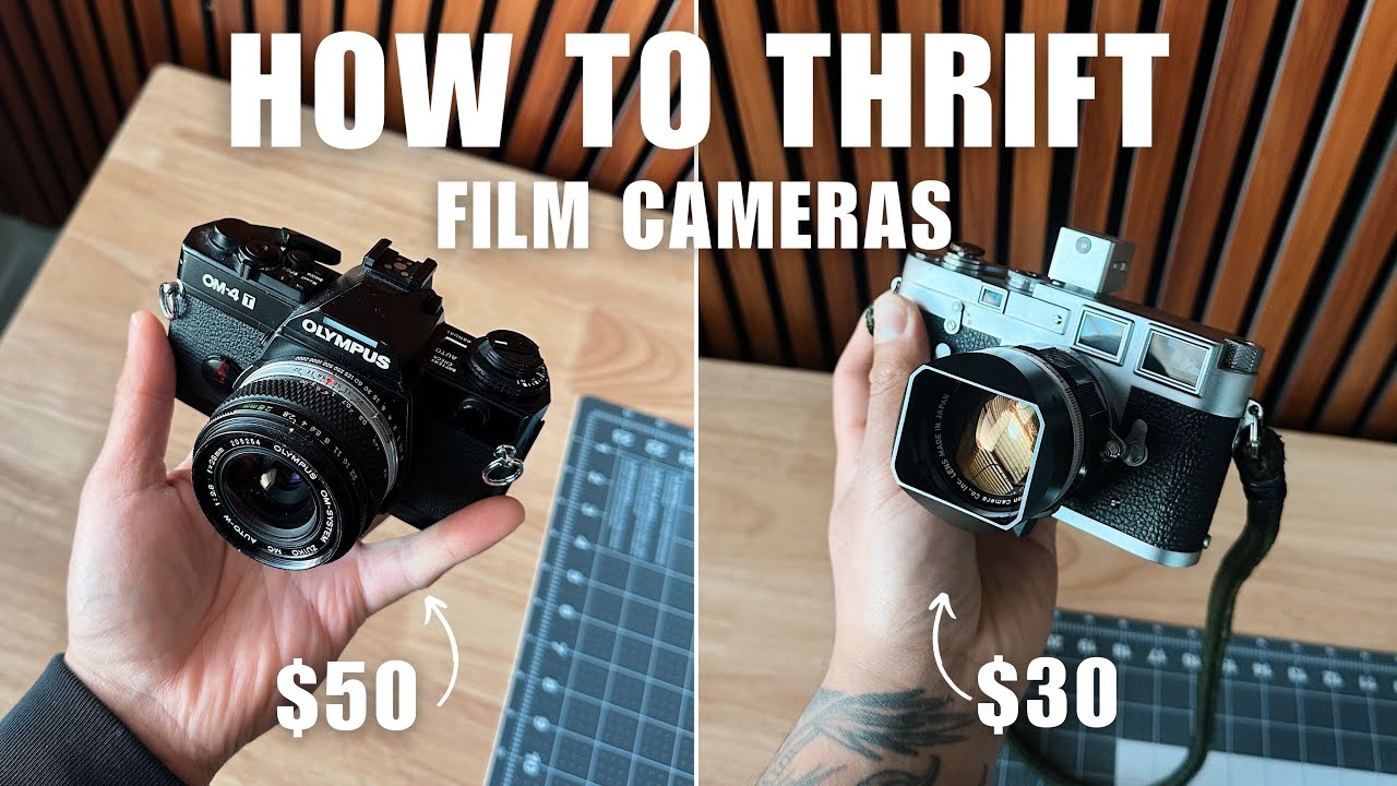 How to Thrift Film Cameras for Cheap.