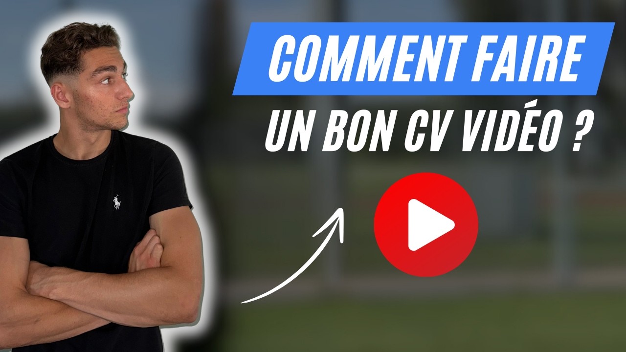 La Meilleure Manière de Faire ton CV Vidéo pour le Foot - (Copie-ça)