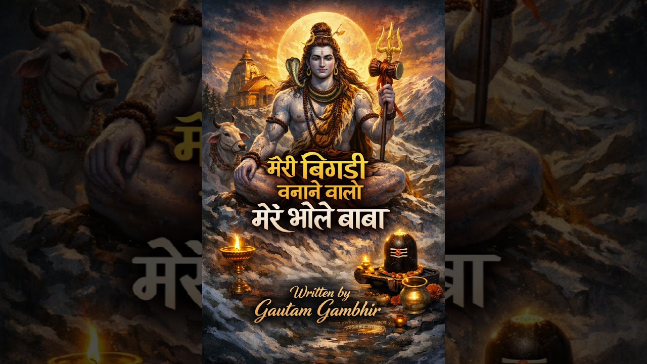 मेरी बिगड़ी बनाने वाला मेरे भोले बाबा | New Shiv Bhajan 2026 | Bhole Baba Bhajan | Om Namah Shivay
