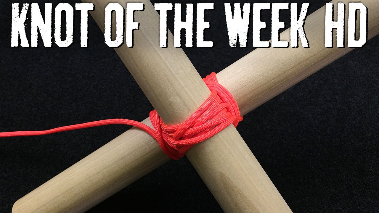 Reinforce Your Angles with Diagonal Lashings - ITS Knot of the Week HD