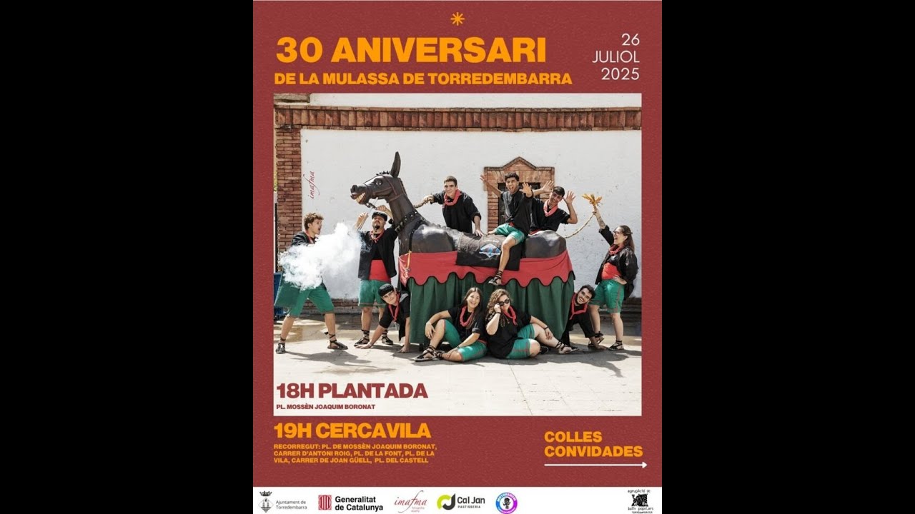 30 Aniversari de La Mulassa De Torredembarra. Una autentica animalada!!!!