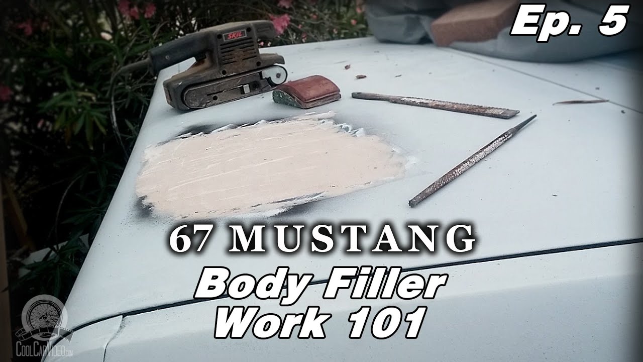 How to do basic car bodywork 67 Mustang DIY Project Restomod ep. 5