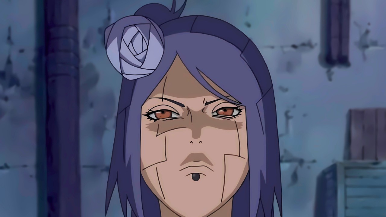 KONAN TODAS AS LUTAS , JUTSUS E FEITOS EM NARUTO SHIPPUDEN