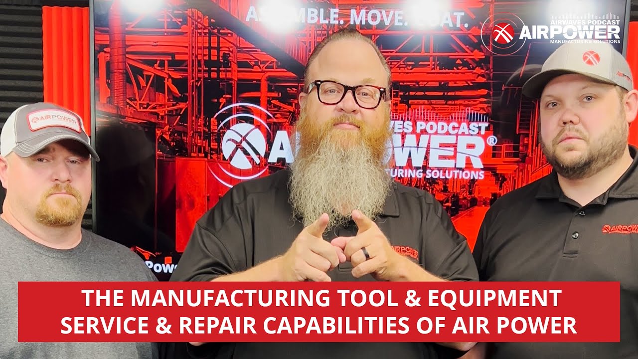 In your shop or ours, Air Power can Service & Repair your Tools & Equipment.