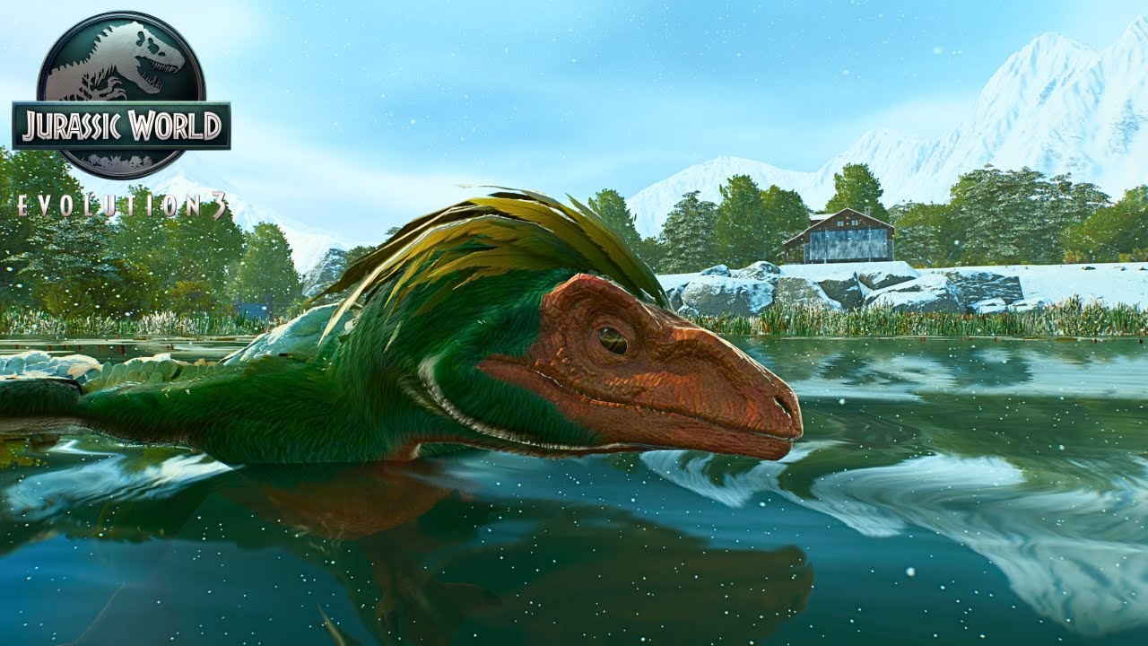 Making a Winter Habitat for the Pyroraptor in JWE3