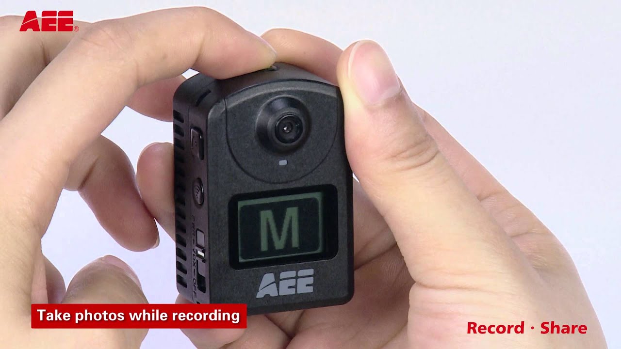 AEE MD10 The most portable FullHD camera in the world