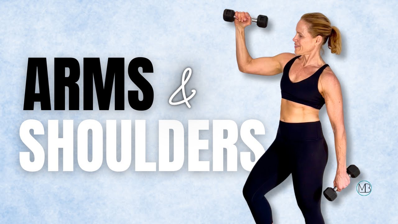 30 MIN Arms & Shoulders | Dumbbell Workout | Sculpt & Tone | Stronger Together DAY 2