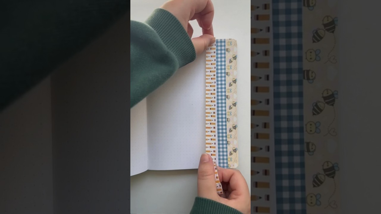 3 ways to use washi tape! 📖✂️✨