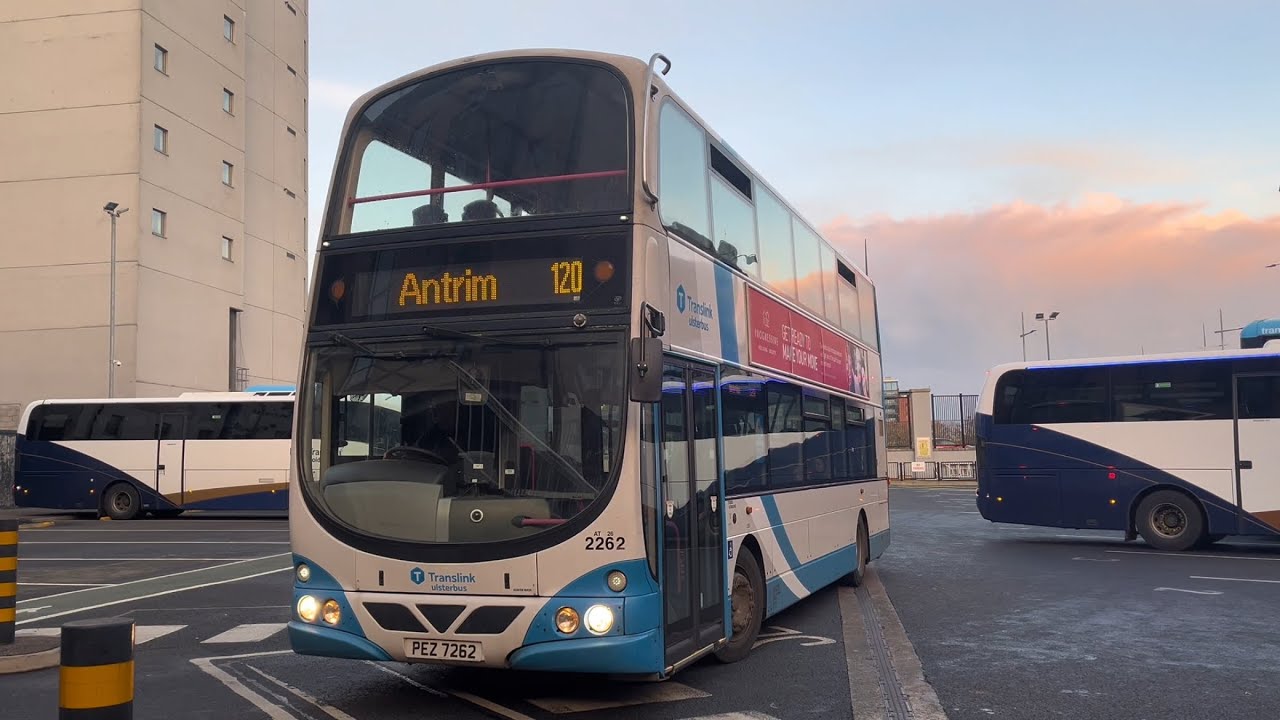 Buses around Laganside, Belfast