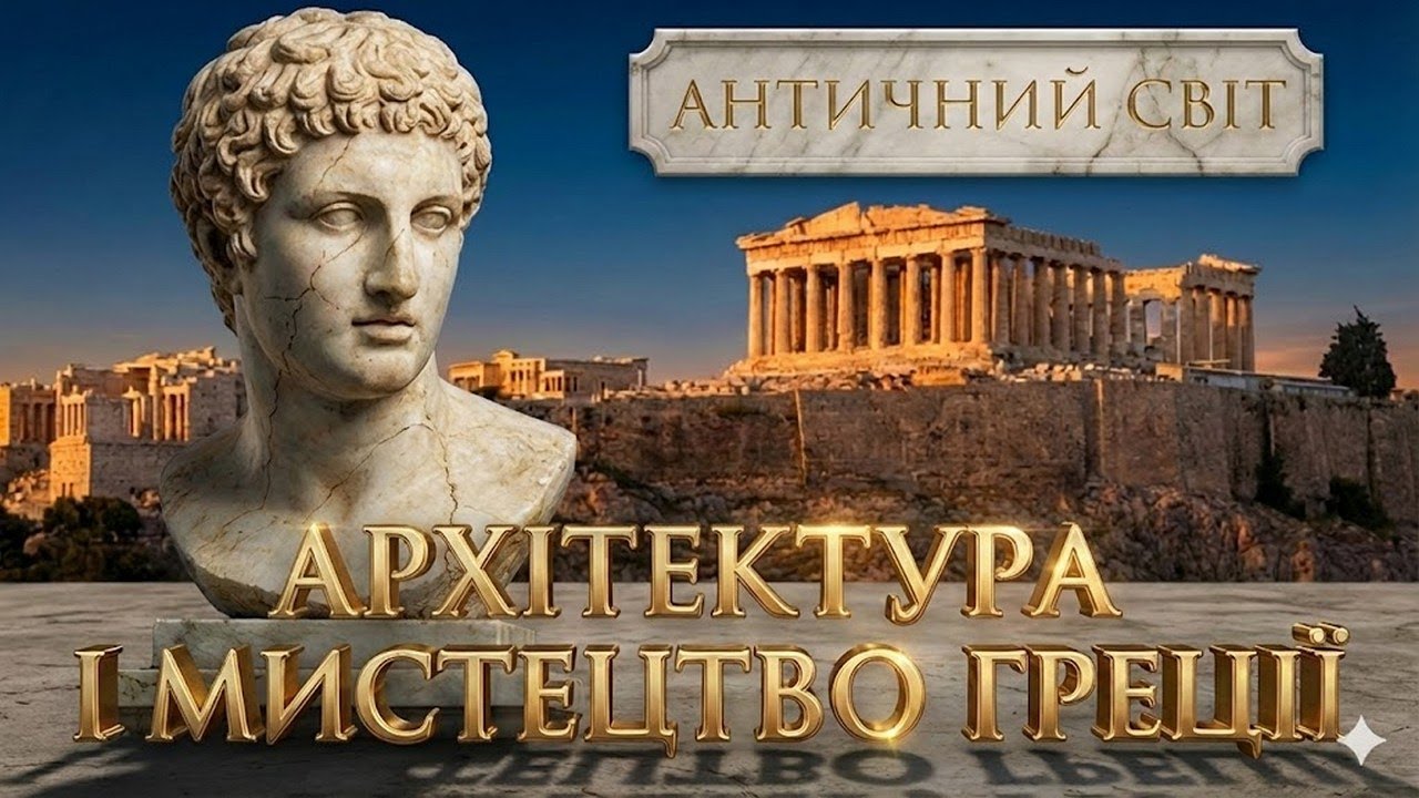Архітектура та мистецтво Давньої Греції 🏺 Парфенон, скульптори та ідеал краси