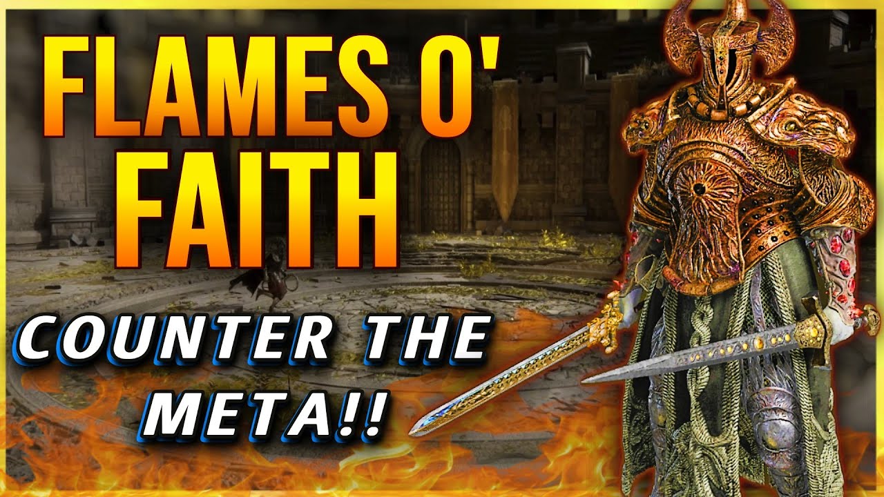 The MOST POWERFUL Pyro Faith Build for PvP! (After Patch 1.09) Elden Ring