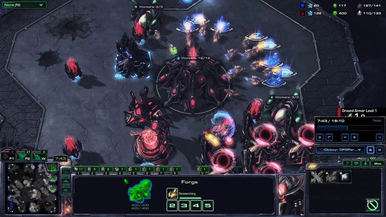 ESports - StarCraft II, DPGPartinG vs Cure, HomeStory Cup XX (25th of November 2019), World of Sl...