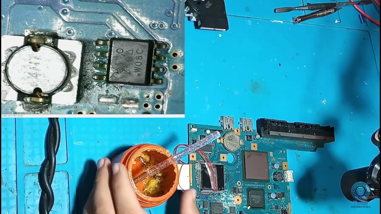 PS2 NÃO LIGA, SEM LED 3 ANOS PARADO - REPARO COM SUCESSO