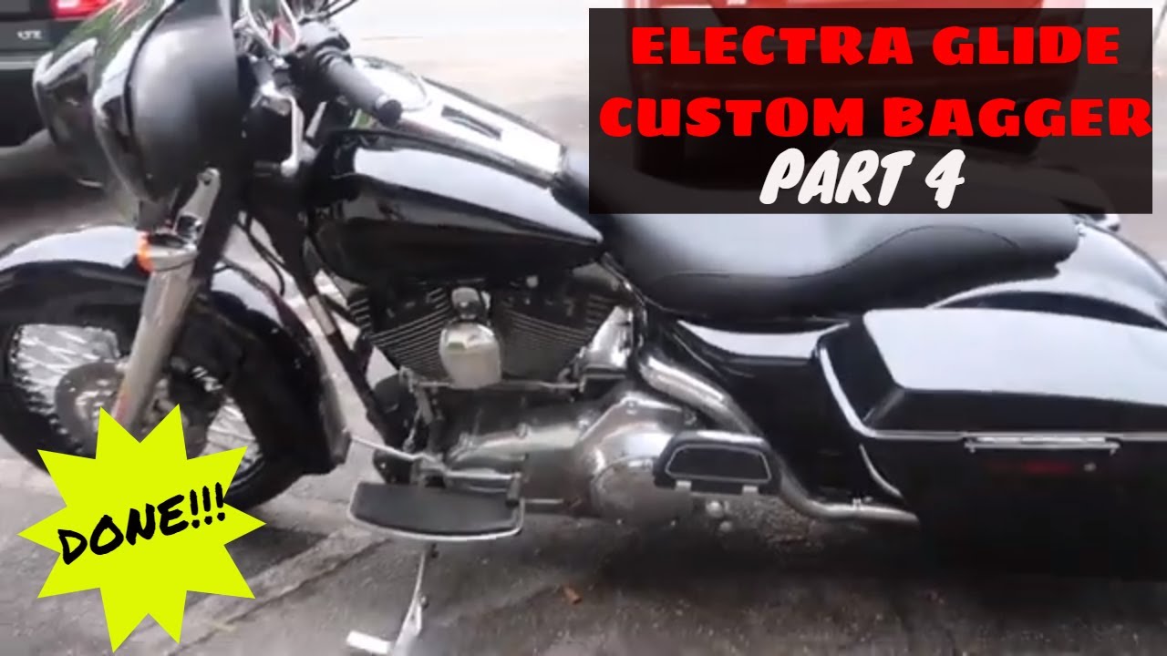 Finished Electra Gilde Custom Bagger Part 4 // Budget Rebuilds