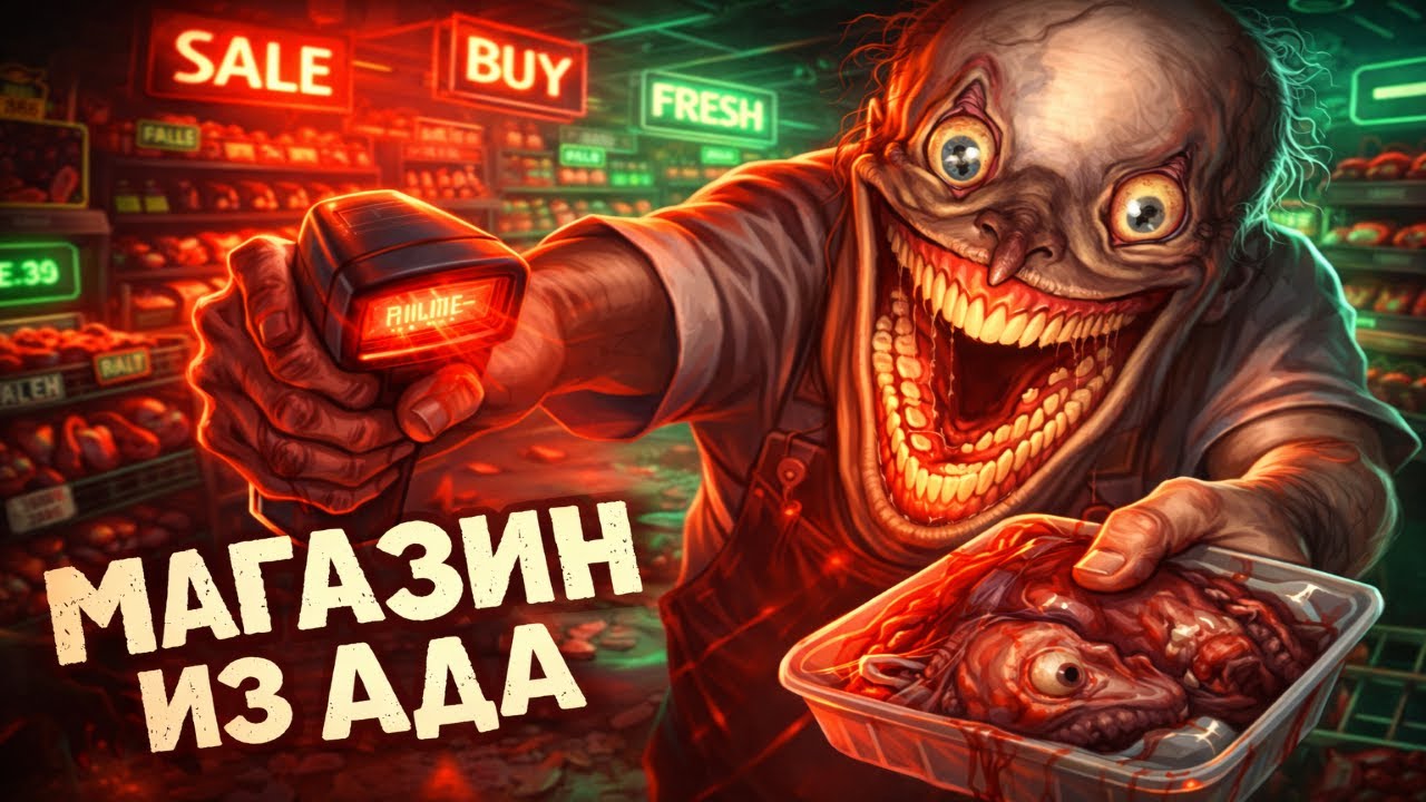 😰СТАЛ ПРОДАВЦОМ ЖИВОГО МАГАЗИНА! Hellmart!
