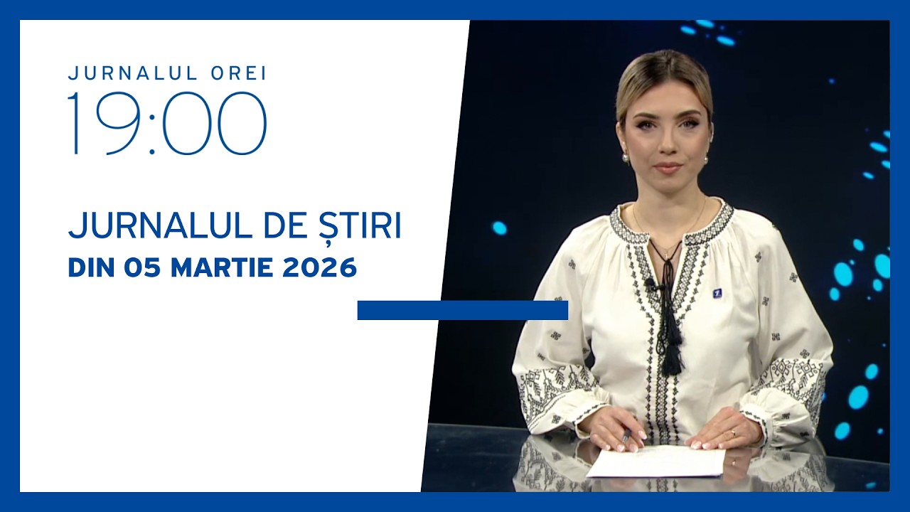 Jurnalul orei 19:00, 05.03.2026