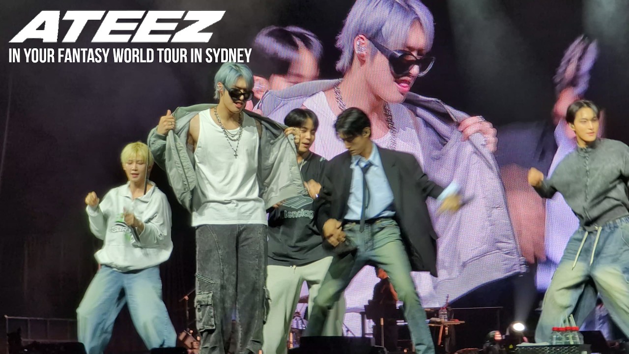 ATEEZ (에이티즈) - Lemon Drop (Soundcheck) | Sydney 260306 | IN YOUR FANTASY World Tour | 4K60 | 직캠