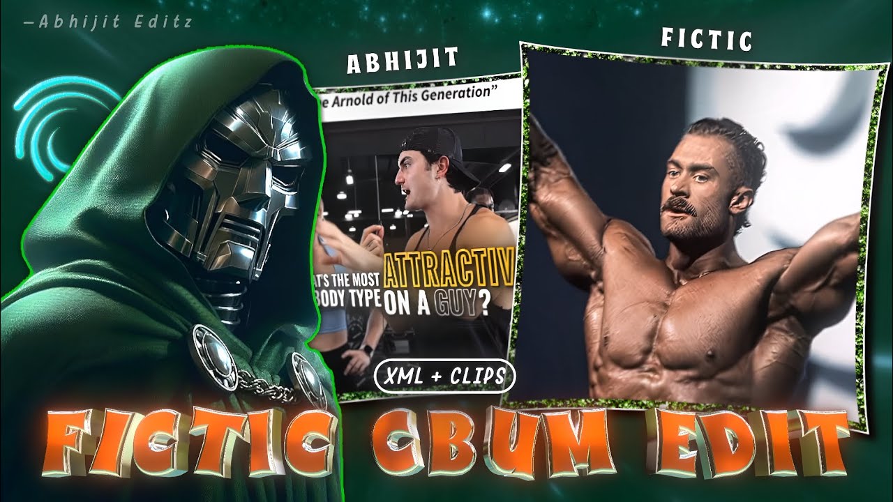 Fictic Editz Like &ldquo;CBUM&rdquo; Edit On Alight Motion (XML+Preset)