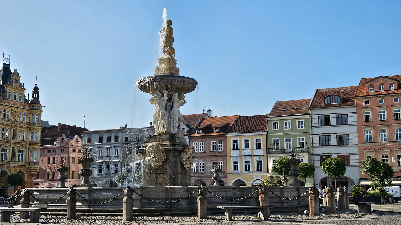 CZECHIA -2. Чехия -2.Ческе Будеевице , Тршебонь , Глубока- над - Влтавой - 2 серия - август 2025 год