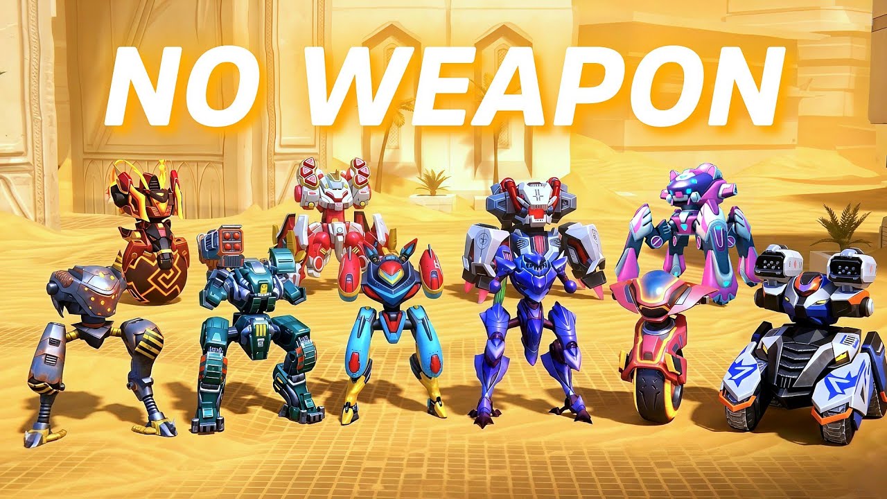 No Weapon - All Mechs Damage Ability - Mech Arena