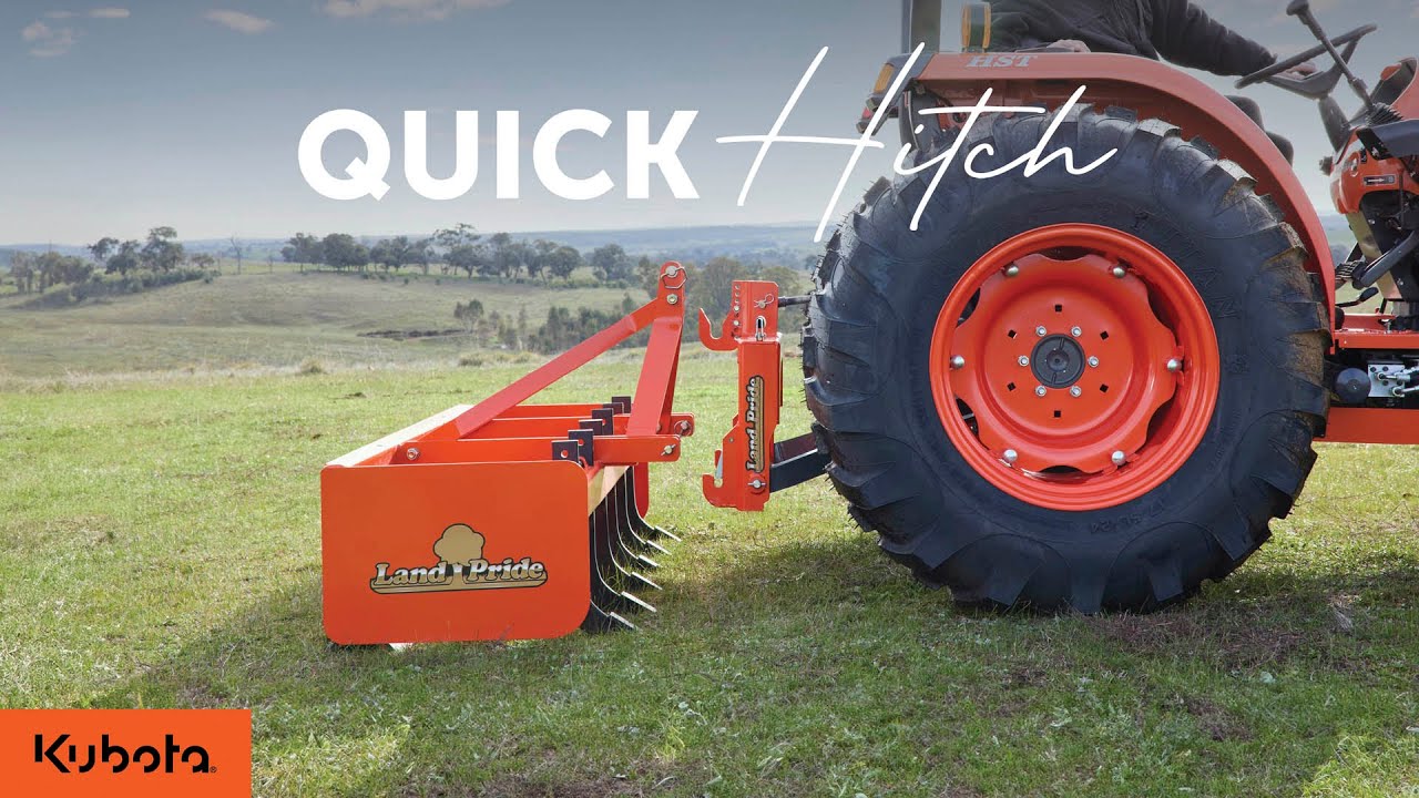 Easily Swap Between Land Pride Implements | Kerrie&rsquo;s Quick Hitch Guide | Kubota &ndash; This is the Life