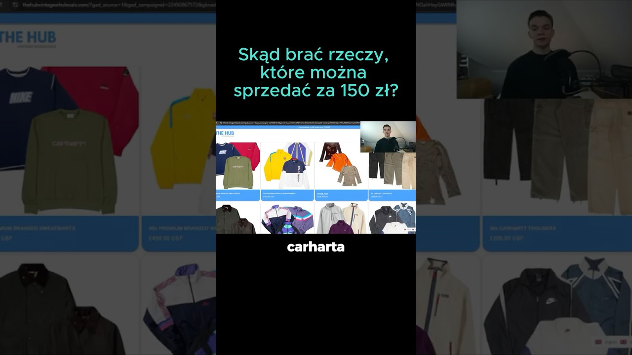Skąd brać rzeczy warte 150 zł do sprzedaży na Vinted?