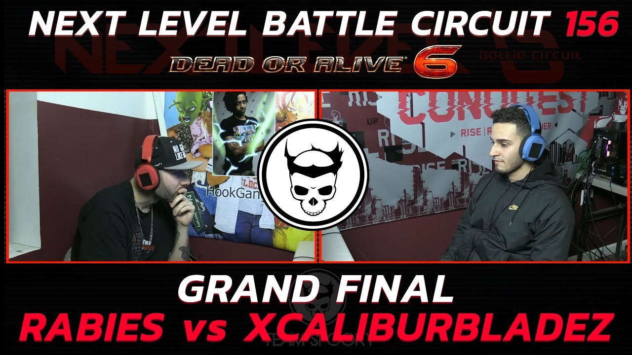 Dead or Alive 6 Grand Finals - RabiesCasting vs XCaliburbladez - NLBC 156