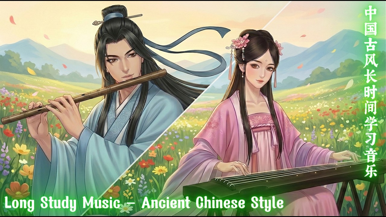 Long Study Music – Ancient Chinese Style   中国古风长时间学习音乐