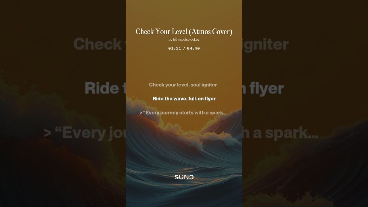 Check Your Level (Atmos Cover)