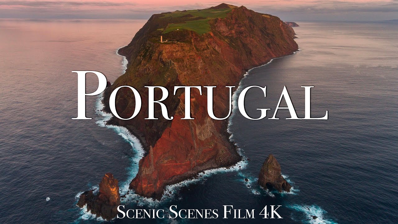 Discover Portugal In 4K - Amazing Beautiful Landscape | Aerial Drone | Scenic Scenes Film