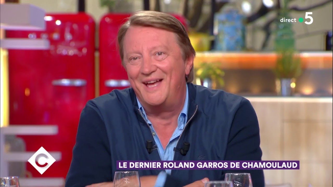 Le dernier Roland Garros de Lionel Chamoulaud - C à Vous - 28/05/2018