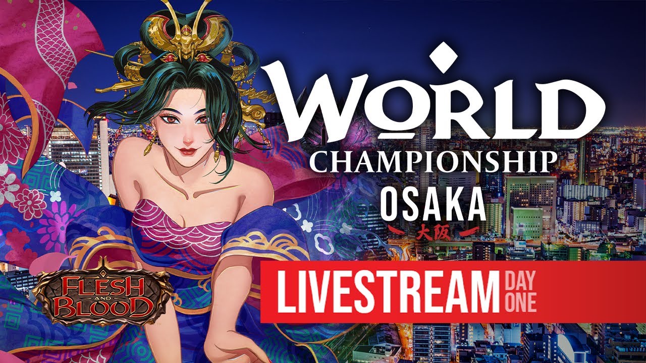 🔴 Flesh and Blood TCG: World Championship Osaka 🇯🇵 - Day 1