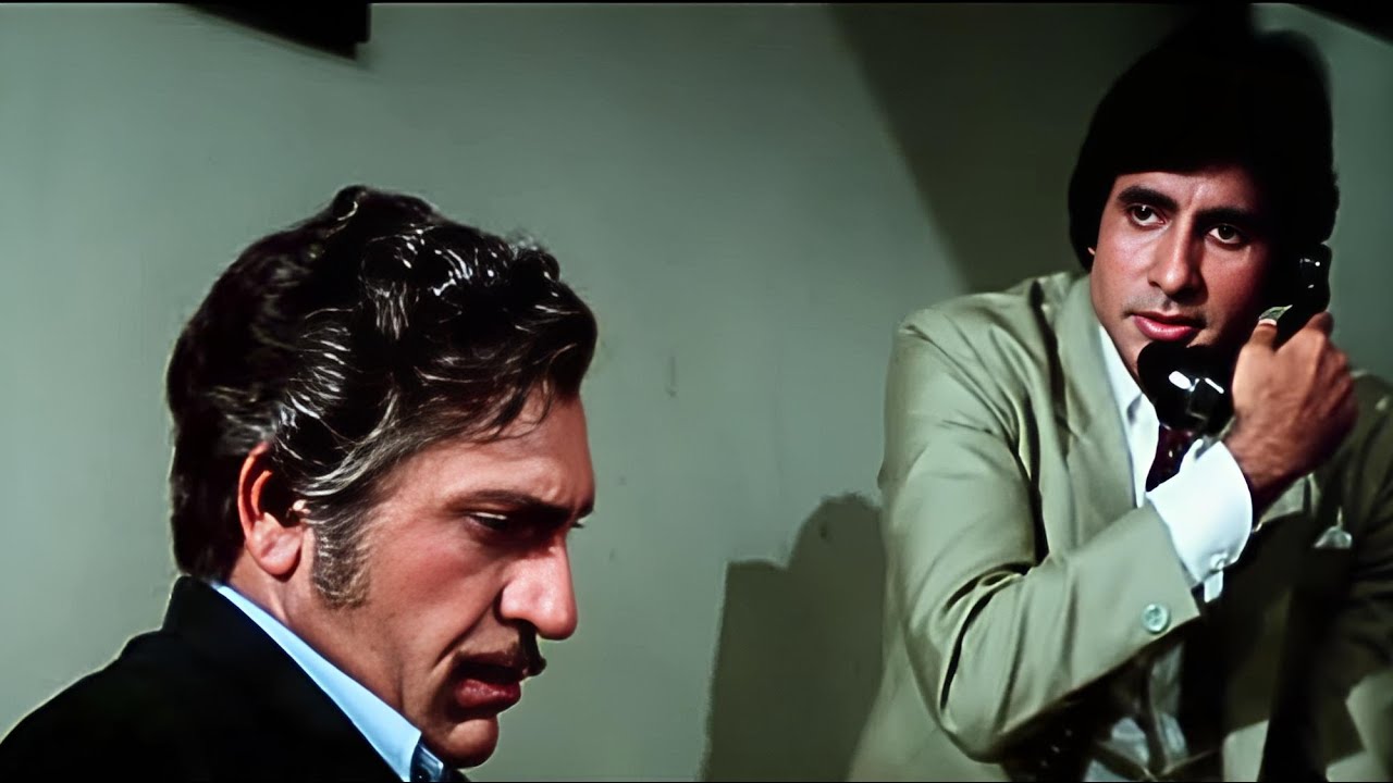 कुत्ता सिर्फ मालिक की आवाज़ पहचानता है  | Shakti (1982) | Amitabh Bachchan Powerful Dialogue Scene