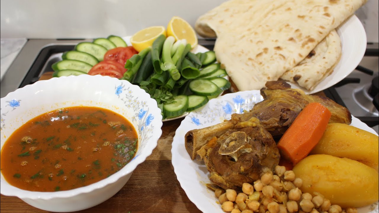 Afghan Shorwa or shorba( afghan soup)شوروایا شوربا