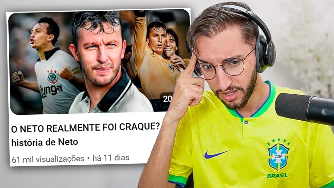 A HISTÓRIA DE CRAQUE NETO - Ele realmente foi CRAQUE?