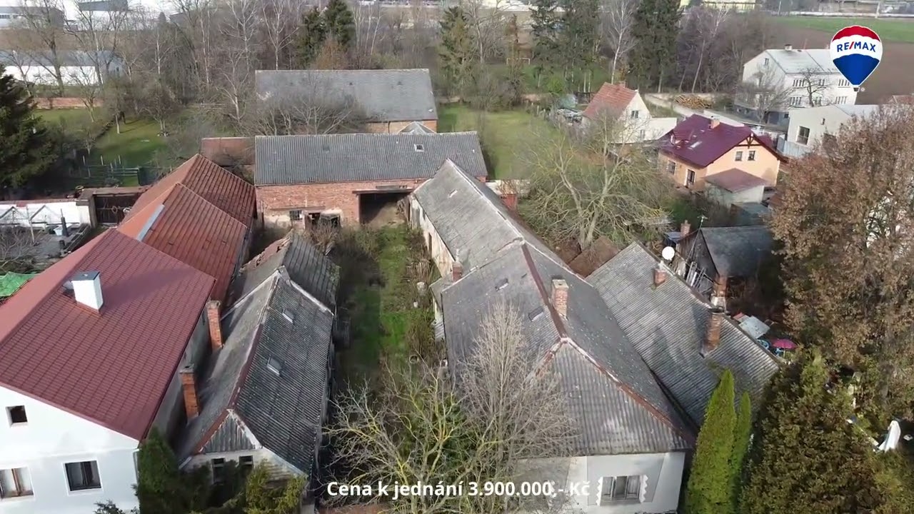 Zemědělská usedlost Brníčko Uničov na prodej