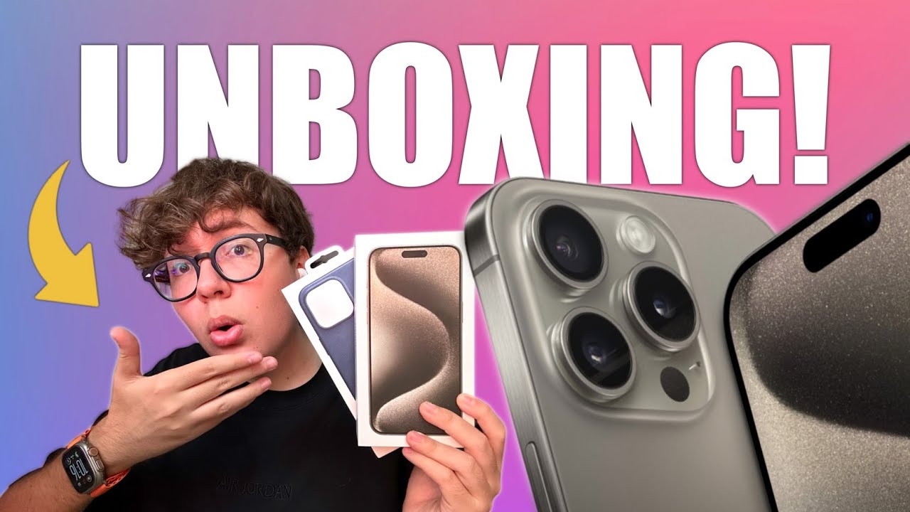 UNBOXING iPhone 15 Pro Max!