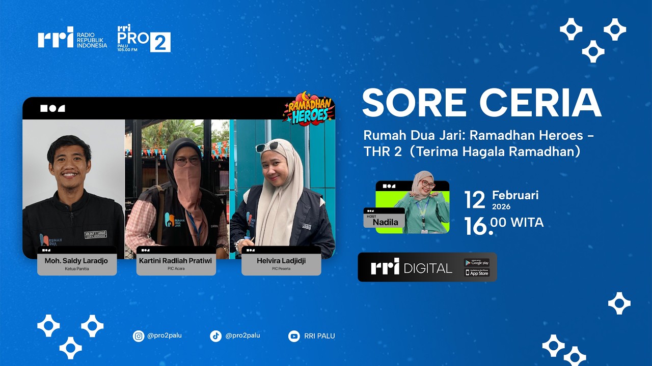 SORE CERIA :  Rumah Dua Jari : Ramadhan Heroes - THR 2 (Terima Hagala Ramadhan)